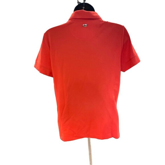 Greg Norman NWT Red Mens Play Dry Collared Golf Shirt Sz M - Picture 2 of 9